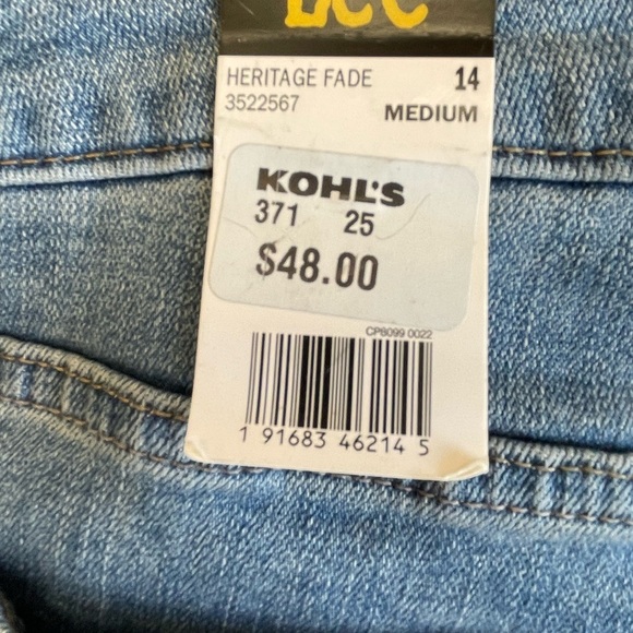 Lee Women's Legendary Mid Rise Bootcut Jean Heritage Fade Wash Size 14 NEW NWT - Picture 6 of 13